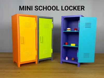 mini school locker