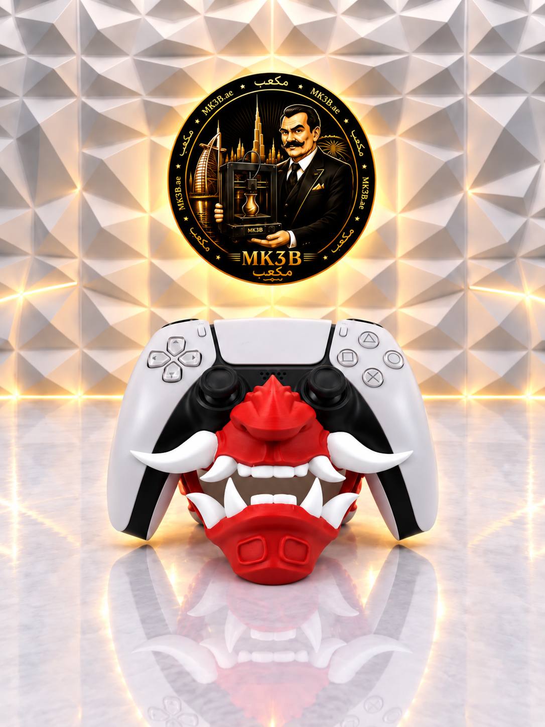 Oni Mask PS5 Controller Holder