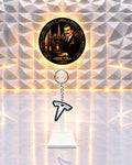 Tesla Logo Keychain