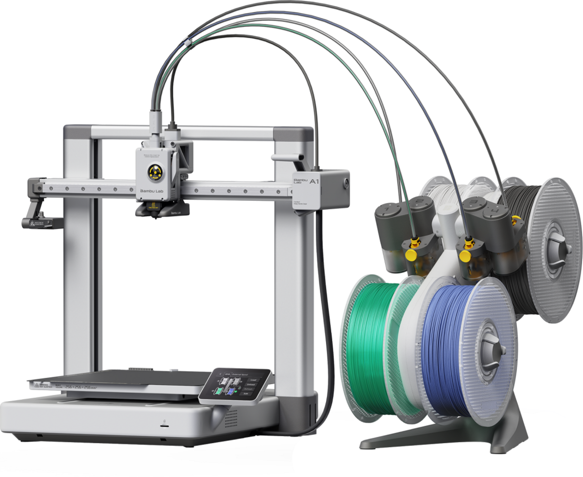 Bambu Lab A1 Combo 3D Printer with AMS Lite